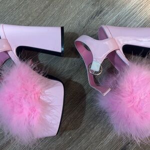 dolls Kill high heel sandals